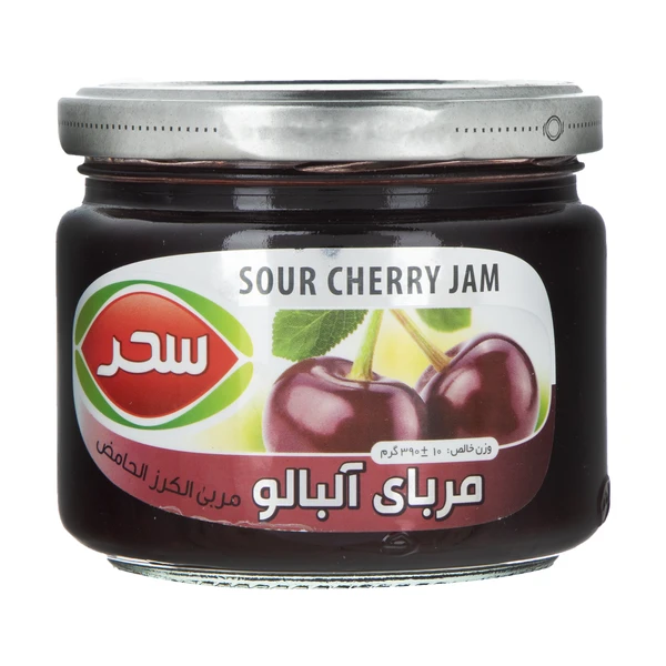 مربا البالو ۳۹۰ گرمی مربا آلبالو ۳۹۰ گرمی - Image 1