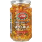 کنسرو مخلوط سبزیجات شیشه سحر(380گرمی)