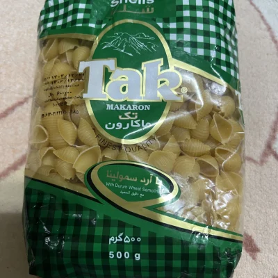 بسته ماکارانی تک شلز - 500 گرم
