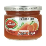 مربا هویج سحر شیشه (390گرم)